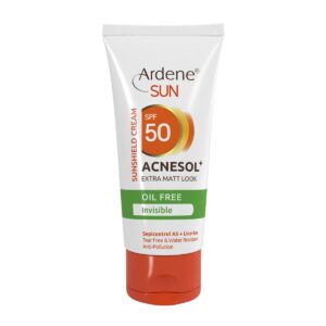 ضد آفتاب بی‌رنگ فاقد چربی SPF50 آردن