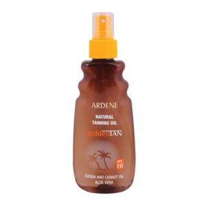 روغن آفتاب برنزه کننده با SPF10 آردن
