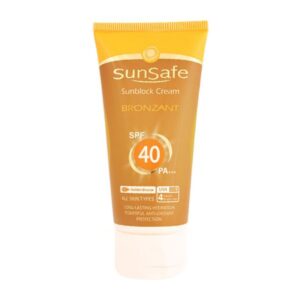 ضد آفتاب برنزه کننده انواع پوست SPF40 سان سیف