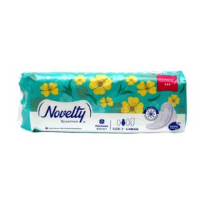 نوار بهداشتی مشبک بسیار ضخیم با عصاره بنفشه مغربی ویژه روز 10 عددی ناولتی