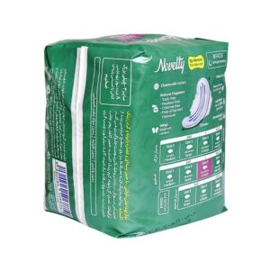 نوار بهداشتی ضخیم ویژه شب با عصاره بابونه 8 عددی ناولتی