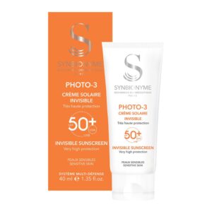 ضد آفتاب بی‌رنگ فتو 3 +SPF50 مناسب پوست خشک سین بیونیم