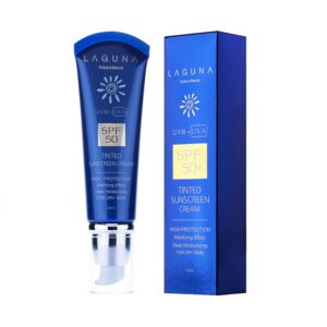 ضد آفتاب رنگی پوست خشک spf50 لاگونا
