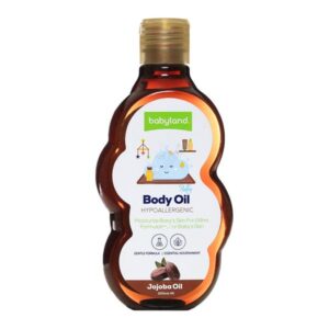 روغن ماساژ و نرم کننده پوست کودک حاوی روغن جوجوبا بیبی لند