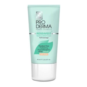 کرم مرطوب کننده رنگی بژ روشن SPF40 مناسب پوست معمولی و حساس پرودرما