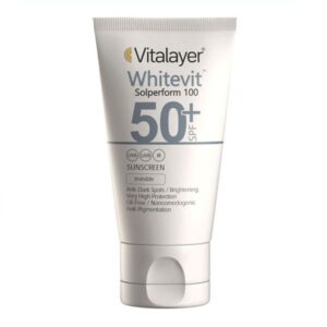 ضد آفتاب وایت ویت spf 50 بی‌رنگ ویتالیر