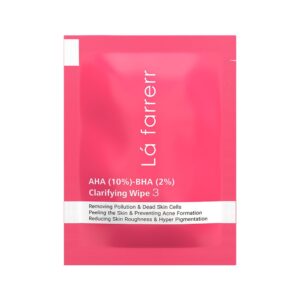پد لایه بردار و پاکسازی کننده پوست 3 AHA(10%)-BHA(2%) لافارر