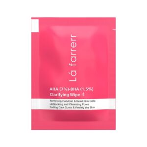 پد لابه بردار و پاکسازی کننده پوست 4 AHA(7%)-BHA(1.5%) لافارر