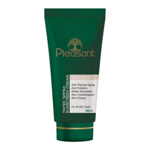 ضد آفتاب رنگی مولتی اکشن spf50 بژ روشن پلزنت