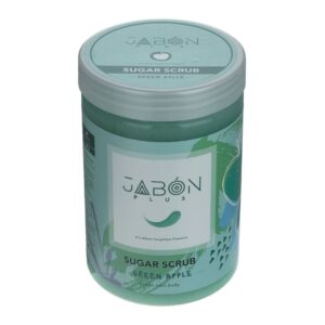 اسکراب شکری لایه بردار مدل Green Apple 450 گرم ژبن پلاس