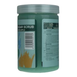 اسکراب شکری لایه بردار مدل Green Apple 450 گرم ژبن پلاس