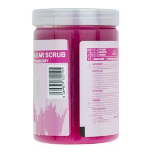 اسکراب شکری لایه بردار مدل Strawberry 450 گرم ژبن پلاس