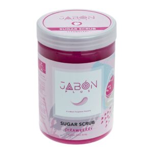 اسکراب شکری لایه بردار مدل Strawberry 450 گرم ژبن پلاس