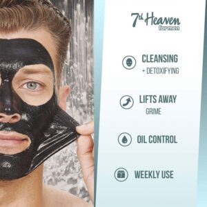 ماسک پیل-آف مردانه ذغال فعال و خاک رس سیاه سون هیون