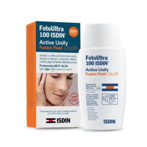 ضد آفتاب رنگی اکتیو یونیفای SPF50 ایزدین