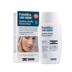 ضد آفتاب بی‌رنگ اکتیو یونیفای SPF50 ایزدین