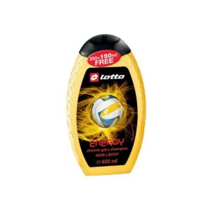 شوینده سر و بدن مردانه انرژی 400 میلی لیتر لوتو