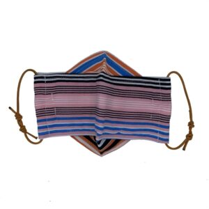 ماسک پارچه ای طرح سوسن همسانا