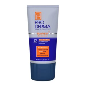 ضد آفتاب مخصوص آقایان فاقد چربی SPF50 پرودرما