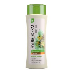 شامپو کرمی بدن مشک و عنبر هیدرودرم