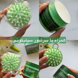 اسکراب کف سر رزماری نعنا همراه سرشور