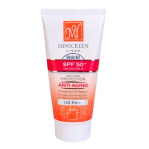 ضد آفتاب بی‌رنگ فاقد چربی SPF50 مای